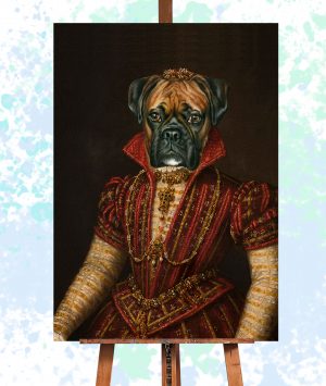 Baroness Royal Pet Portrait
