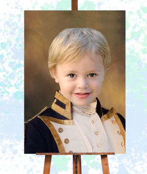 Captain Royal Baby Portrait