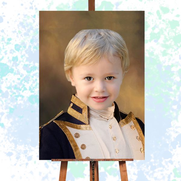Captain Royal Baby Portrait