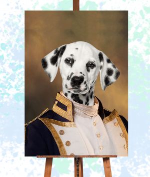 Captain Royal Pet Portrait