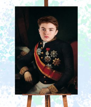 Commander Royal Baby Portrait