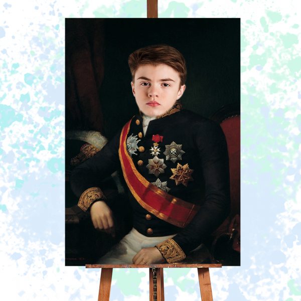 Commander Royal Baby Portrait