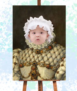 Countess Royal Baby Portrait