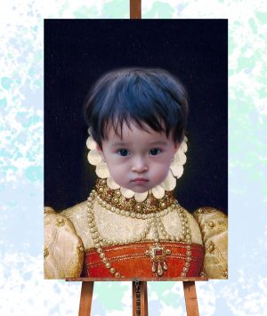 Duches Royal Baby Portrait
