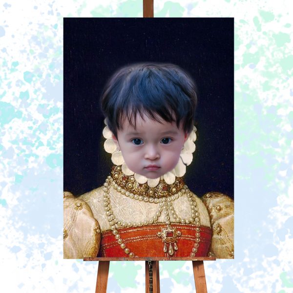 Duches Royal Baby Portrait