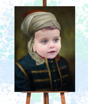 Moor Royal Baby Portrait