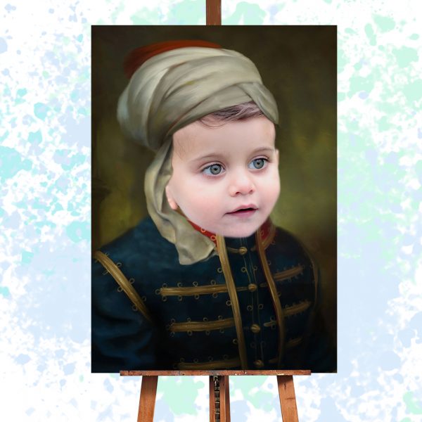 Moor Royal Baby Portrait
