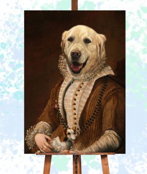 Noble Lady Royal Pet Portrait