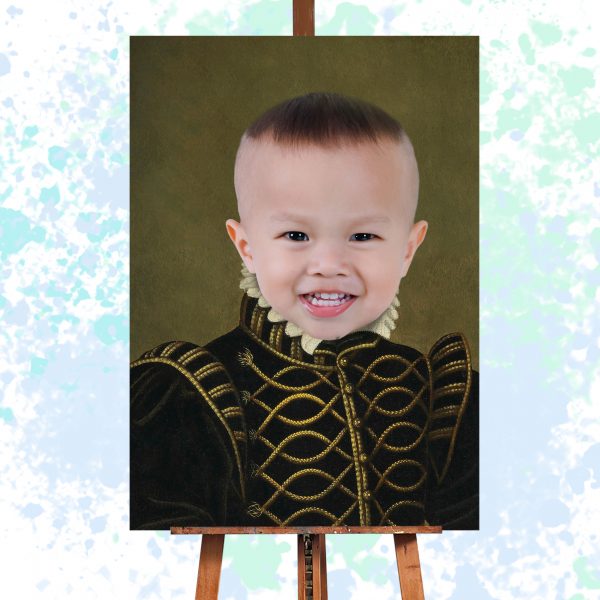 Noble Royal Baby Portrait