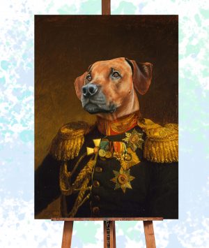Veteran Royal Pet Portrait