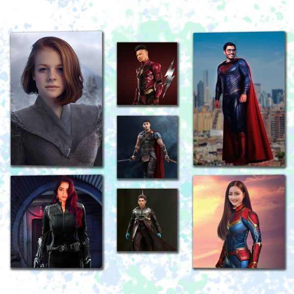 Super Heroes Costumes Portraits