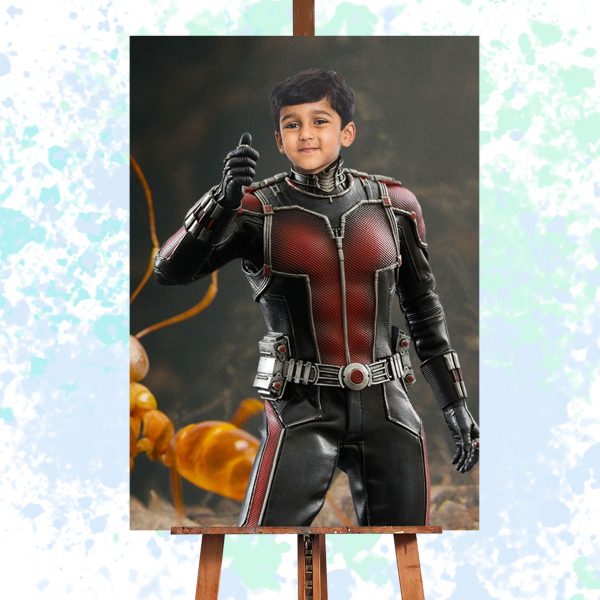 Antman Super Hero Baby Portrait