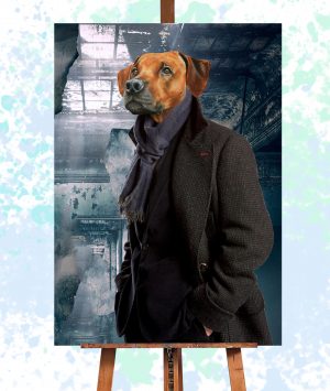 Sherlock Movie Pet Portrait