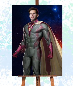 Vision Super Hero Adult Portrait
