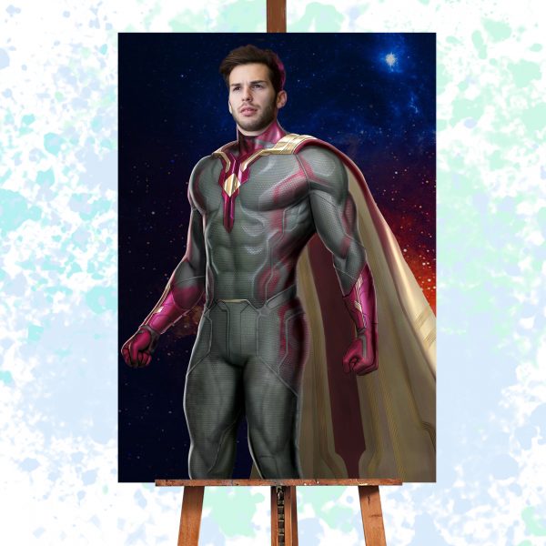 Vision Super Hero Adult Portrait